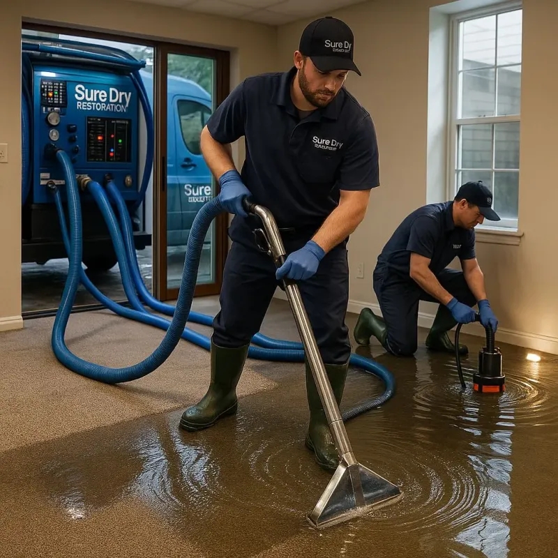 Water Extraction and Removal process in Navy Yard City, WA